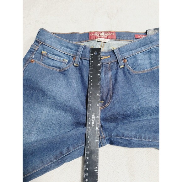 Lucky Brand Women’s Sofia Boot Jeans Size 6/28 Dark Wash 32” Inseam Bootcut NWT - Picture 14 of 16